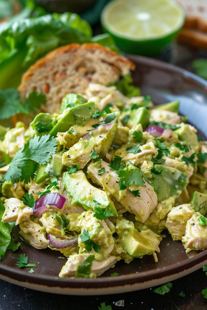 Avocado Chicken Salad - chicken breast recipes