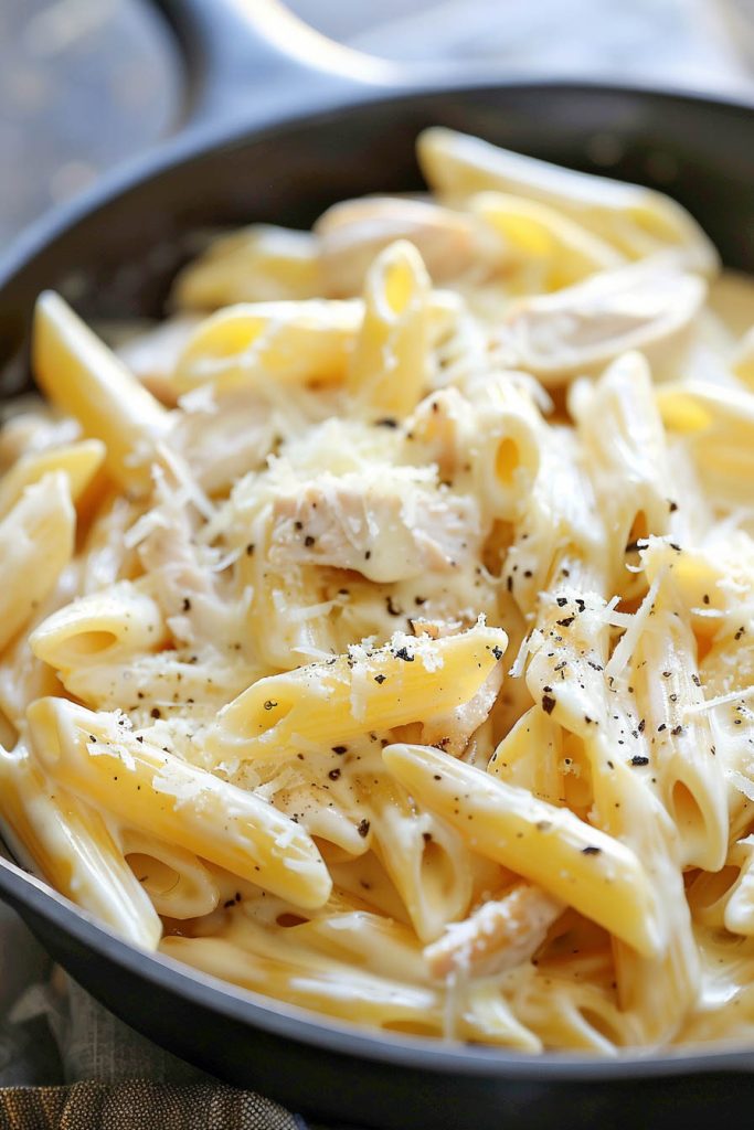 Chicken Alfredo Pasta - pasta recipes for kids