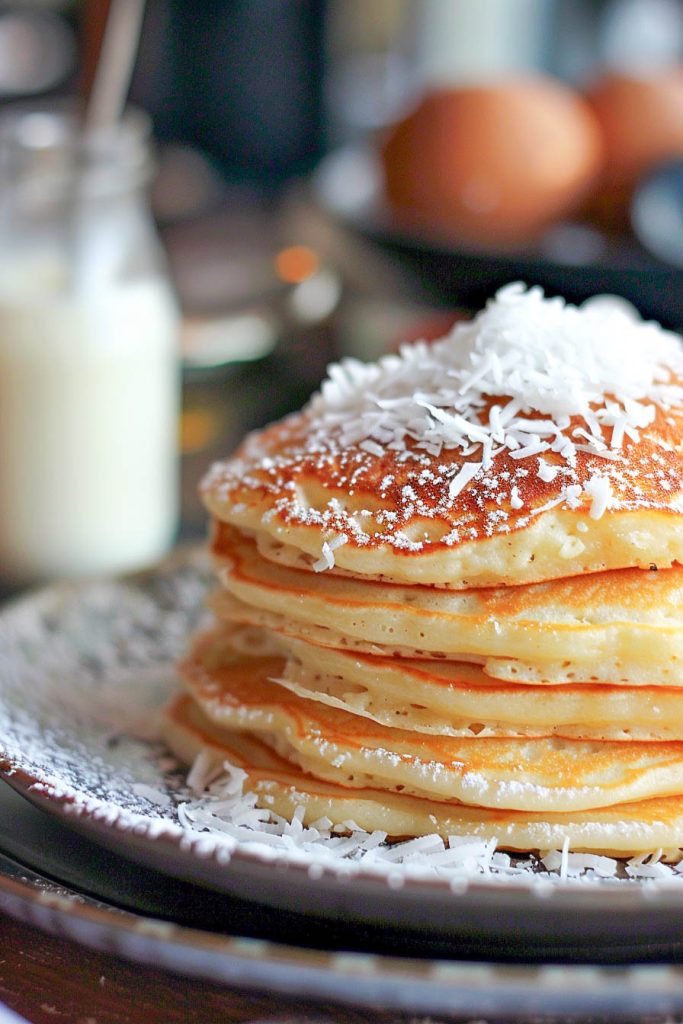 Coconut Pancakes - pancake recipe ideas