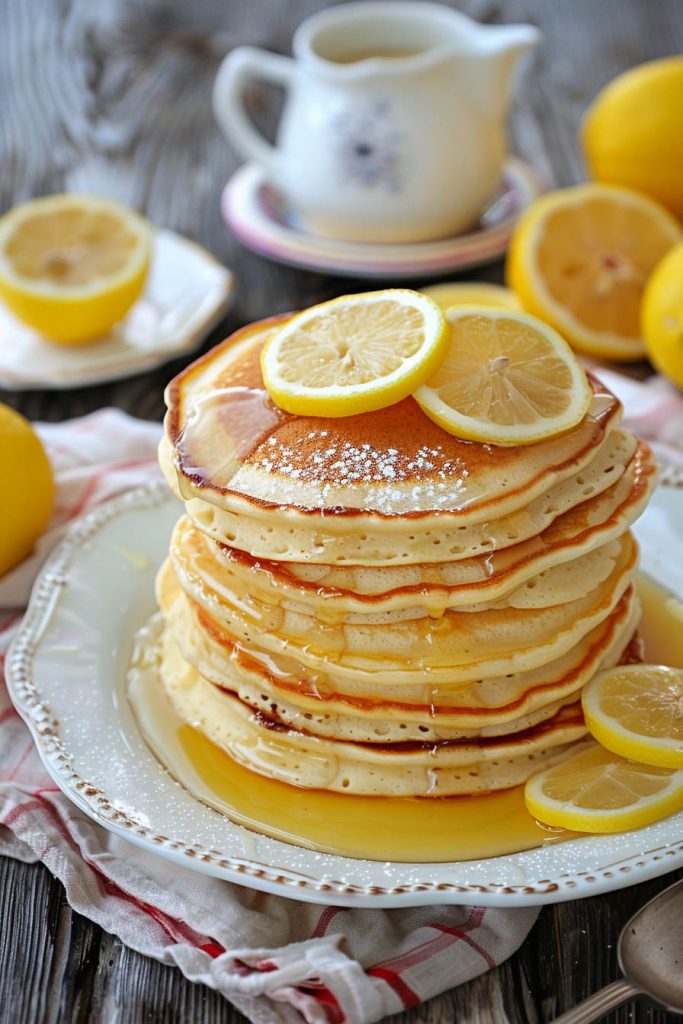Lemon Ricotta Pancakes - pancake recipe ideas