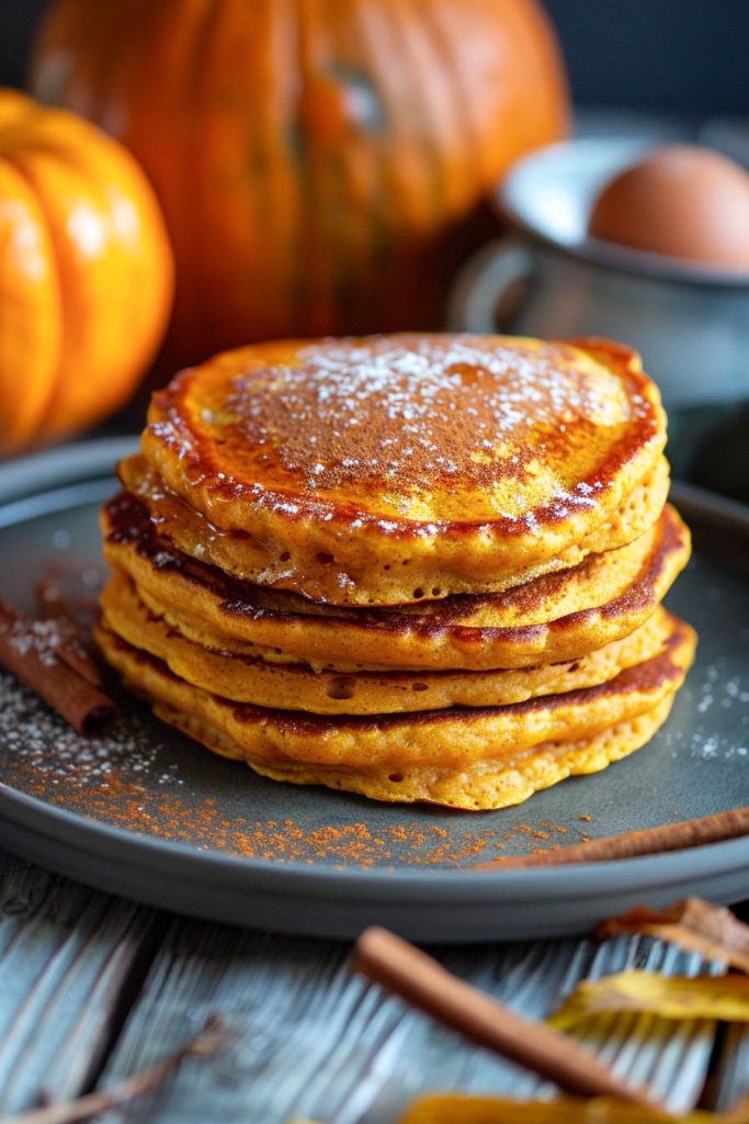 Pumpkin Spice Pancakes - pancake recipe ideas
