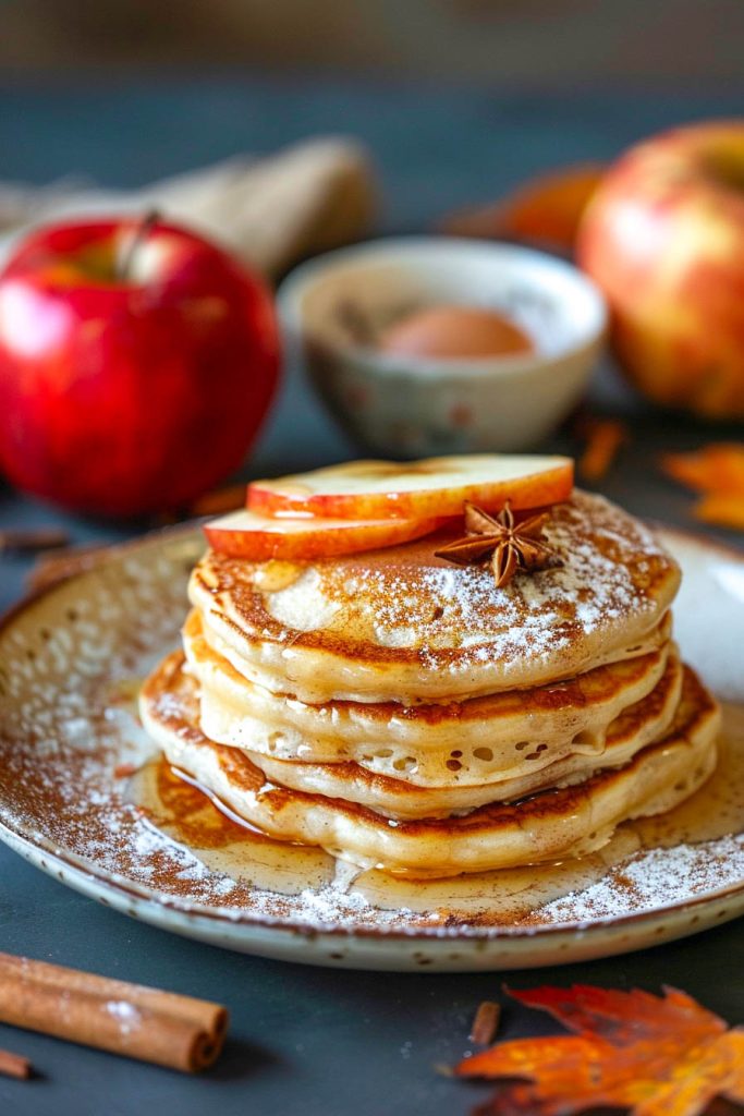 Apple Cinnamon Pancakes - pancake recipe ideas
