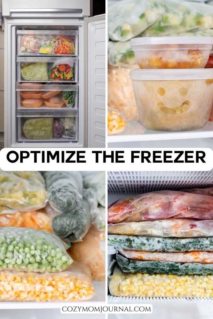 Optimize the Freezer - Kitchen Organization