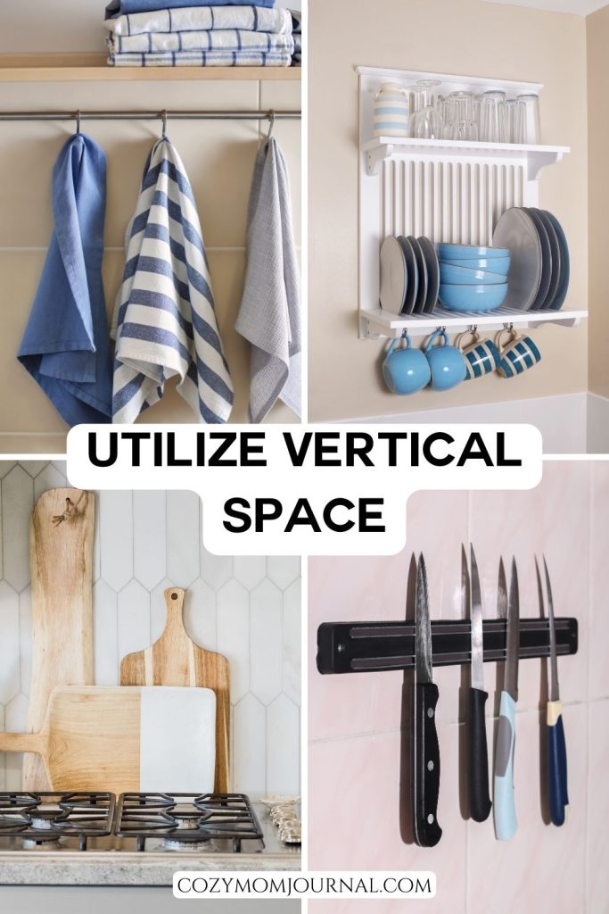 Utilize Vertical Space - Kitchen Organization