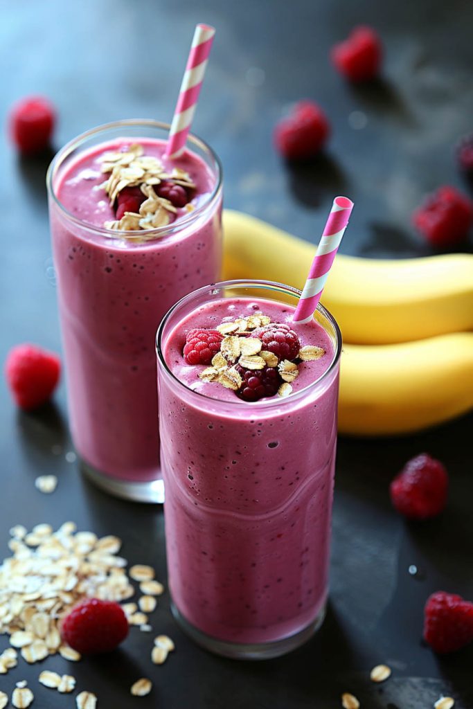 Berry Oatmeal Smoothie - berry blast smoothie recipes