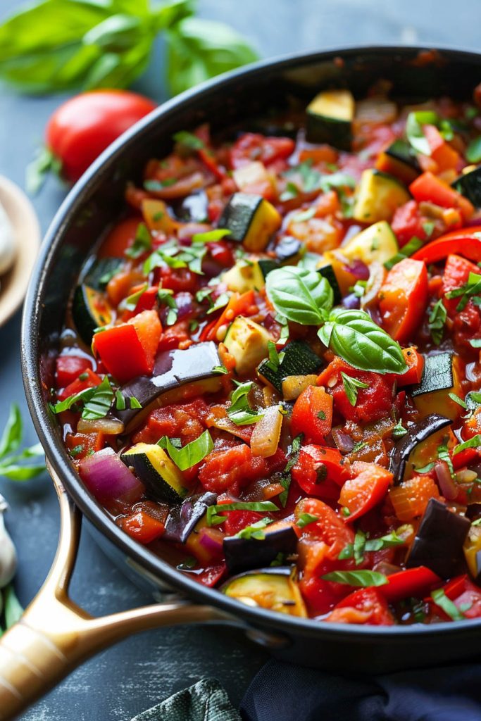 Ratatouille with a Mediterranean Twist - Mediterranean diet recipes