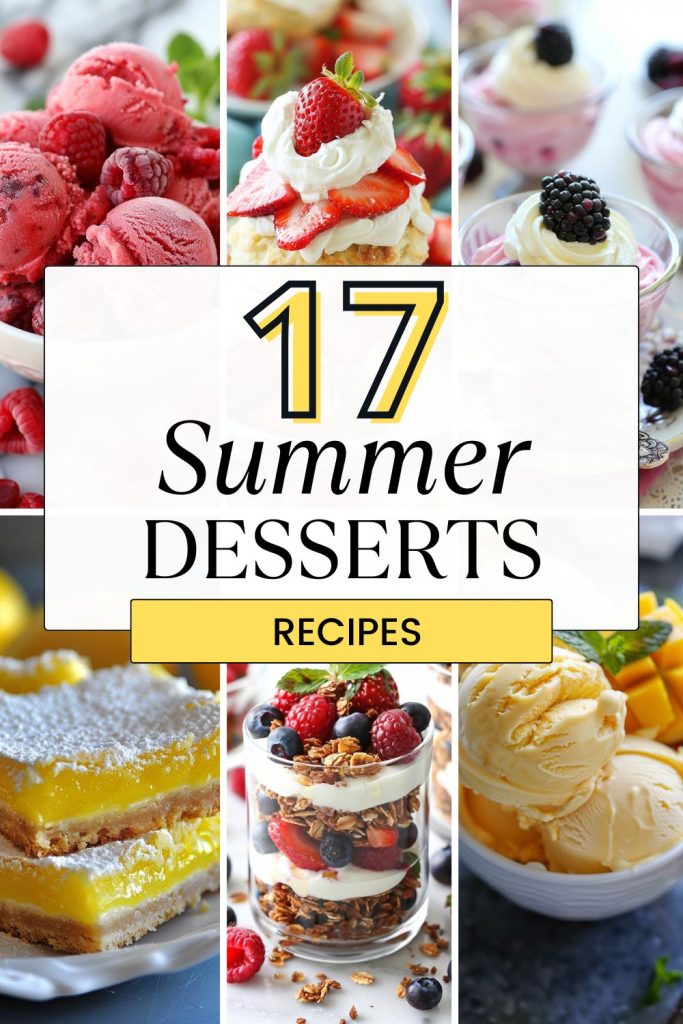 summer desserts