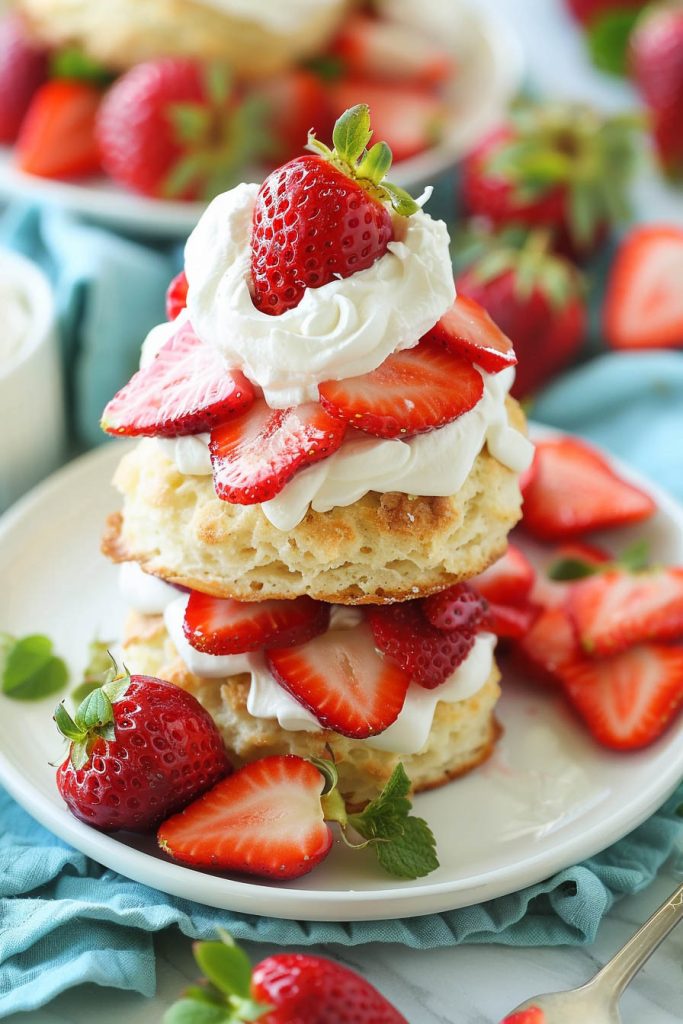 Strawberry Shortcake - summer desserts