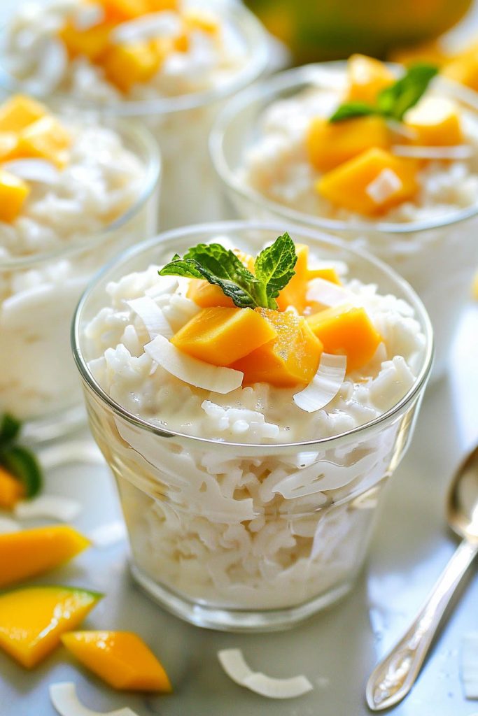 Coconut Rice Pudding - summer desserts