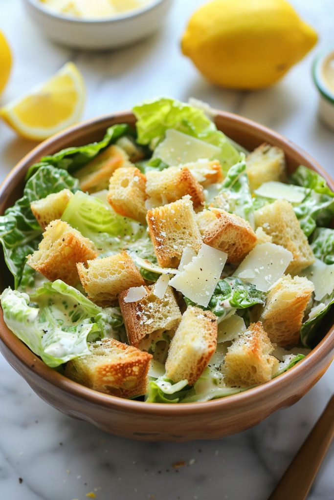 Classic Caesar Salad - Summer Salad Recipes