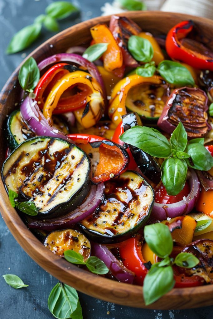 Grilled Vegetable Salad - Summer Salad Recipes