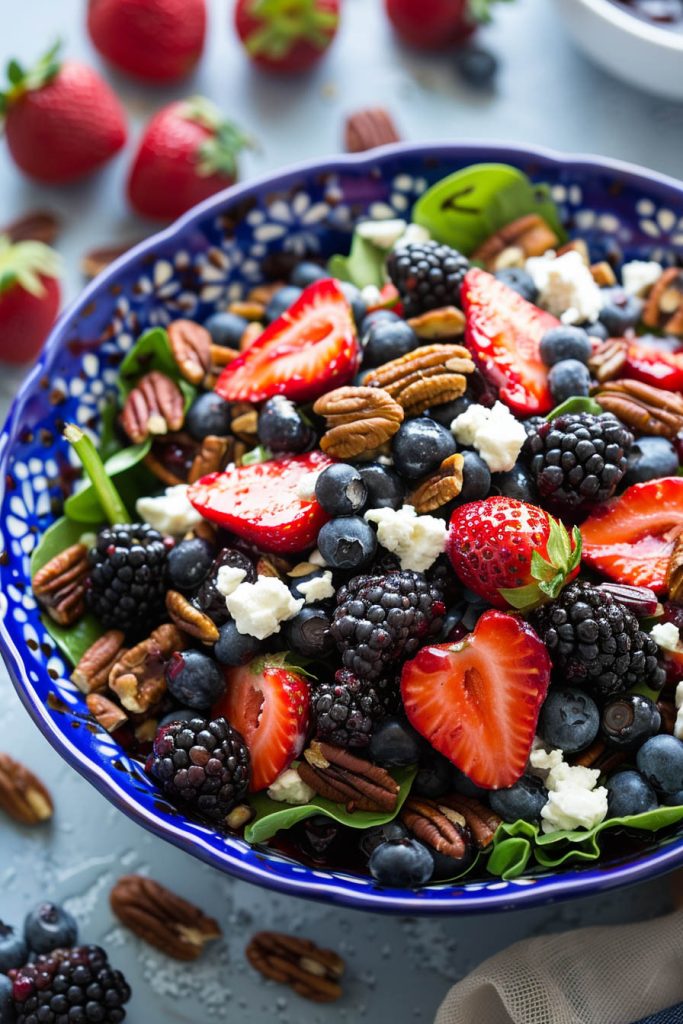 Berry and Pecan Salad - Summer Salad Recipes