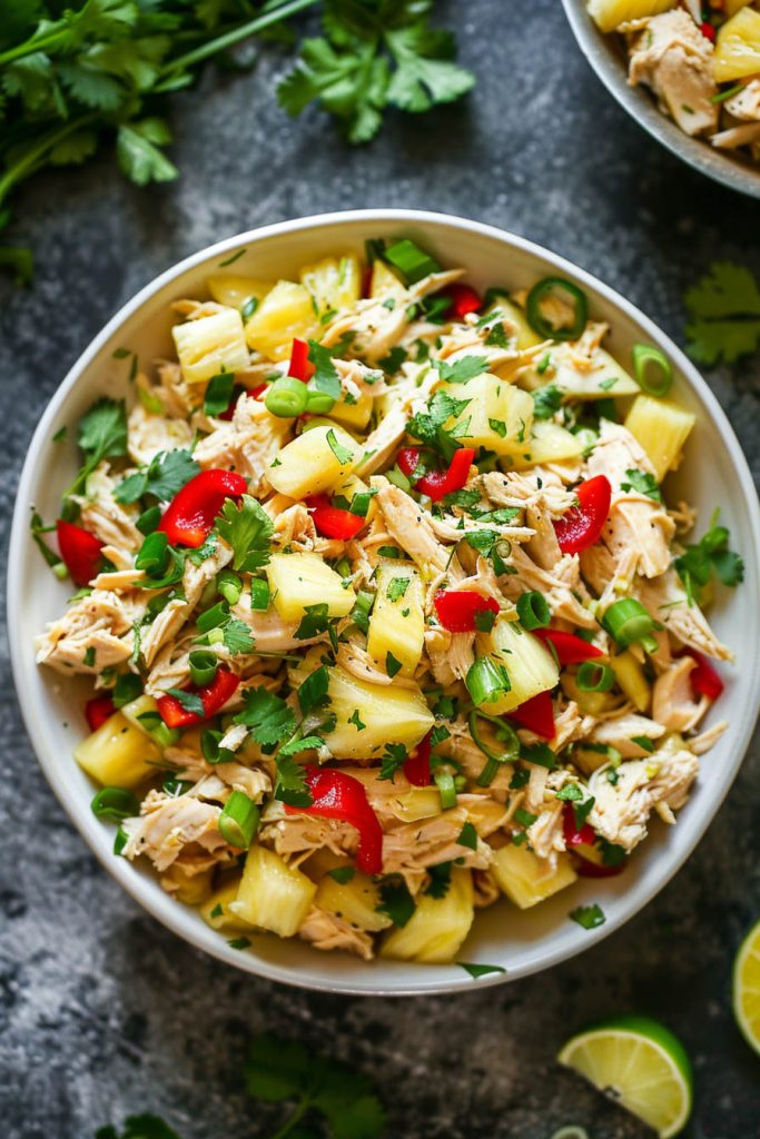 Pineapple Chicken Salad - Summer Salad Recipes