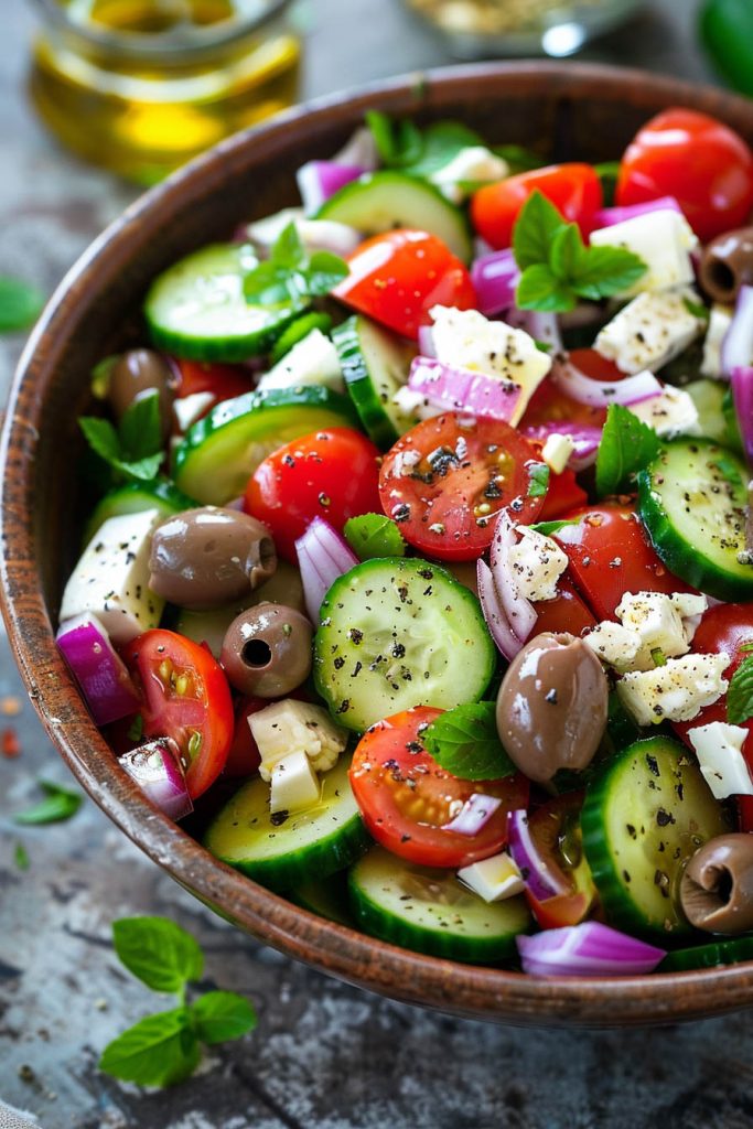 Greek Salad - Summer Salad Recipes