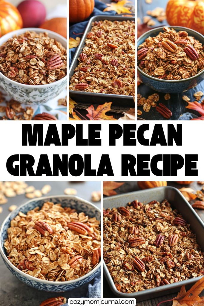 Maple Pecan Granola Recipe