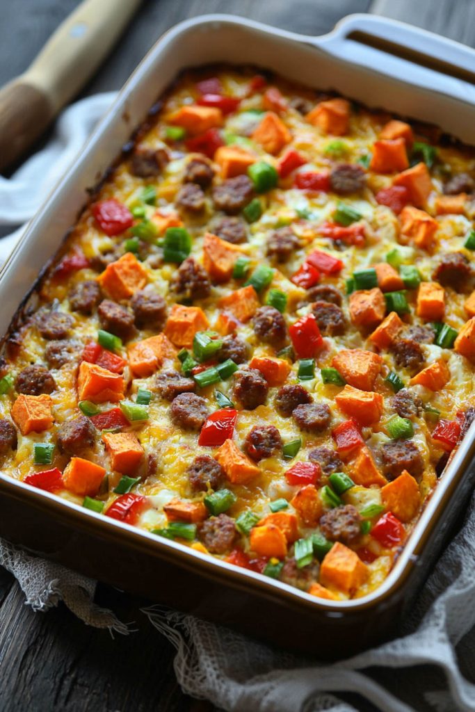 Harvest Breakfast Casserole - Fall Breakfast Ideas