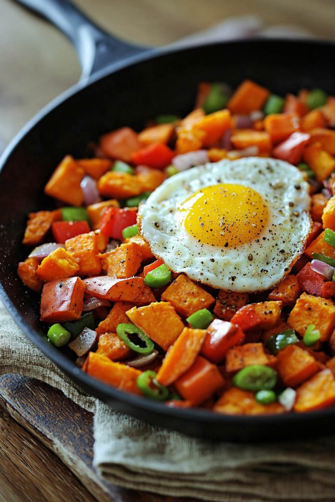 Sweet Potato Hash - Fall Breakfast Ideas