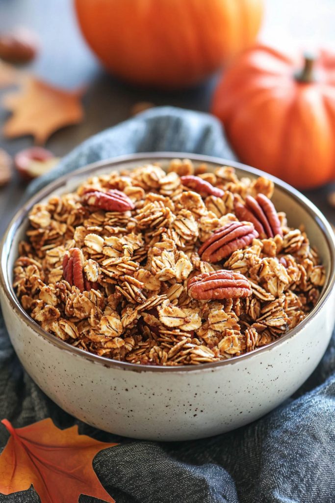 Maple Pecan Granola Recipe