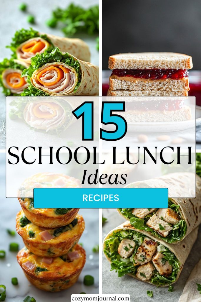 school lunch ideas