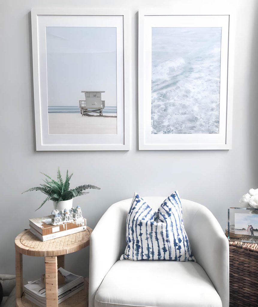 Serene Coastal Corner Decor - Coastal Home Decor Ideas