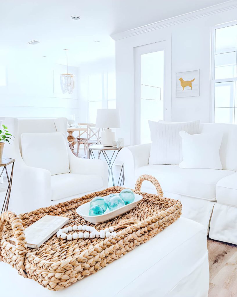 Crisp Coastal Minimalism - Coastal Home Decor Ideas