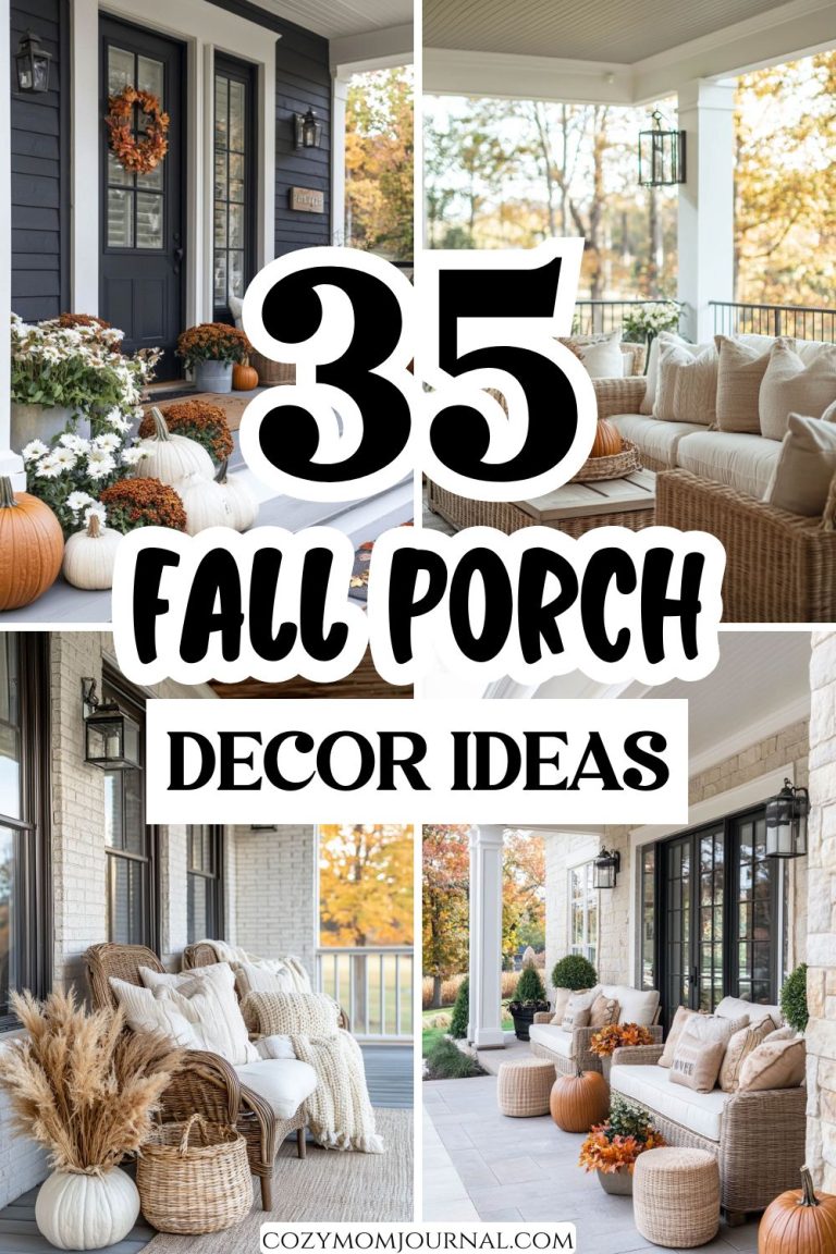 35 Creative Fall Porch Decor Ideas You’ll Love for Autumn