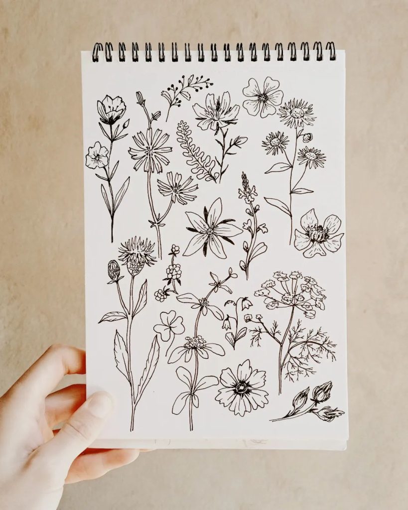 Flower Drawing Ideas