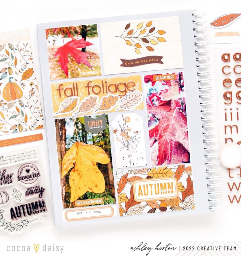 Fall Scrapbook Ideas