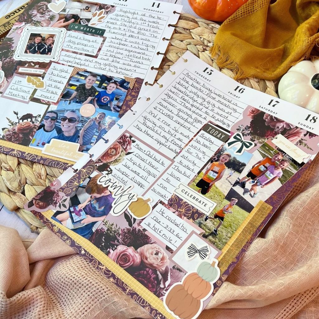 Fall Scrapbook Ideas