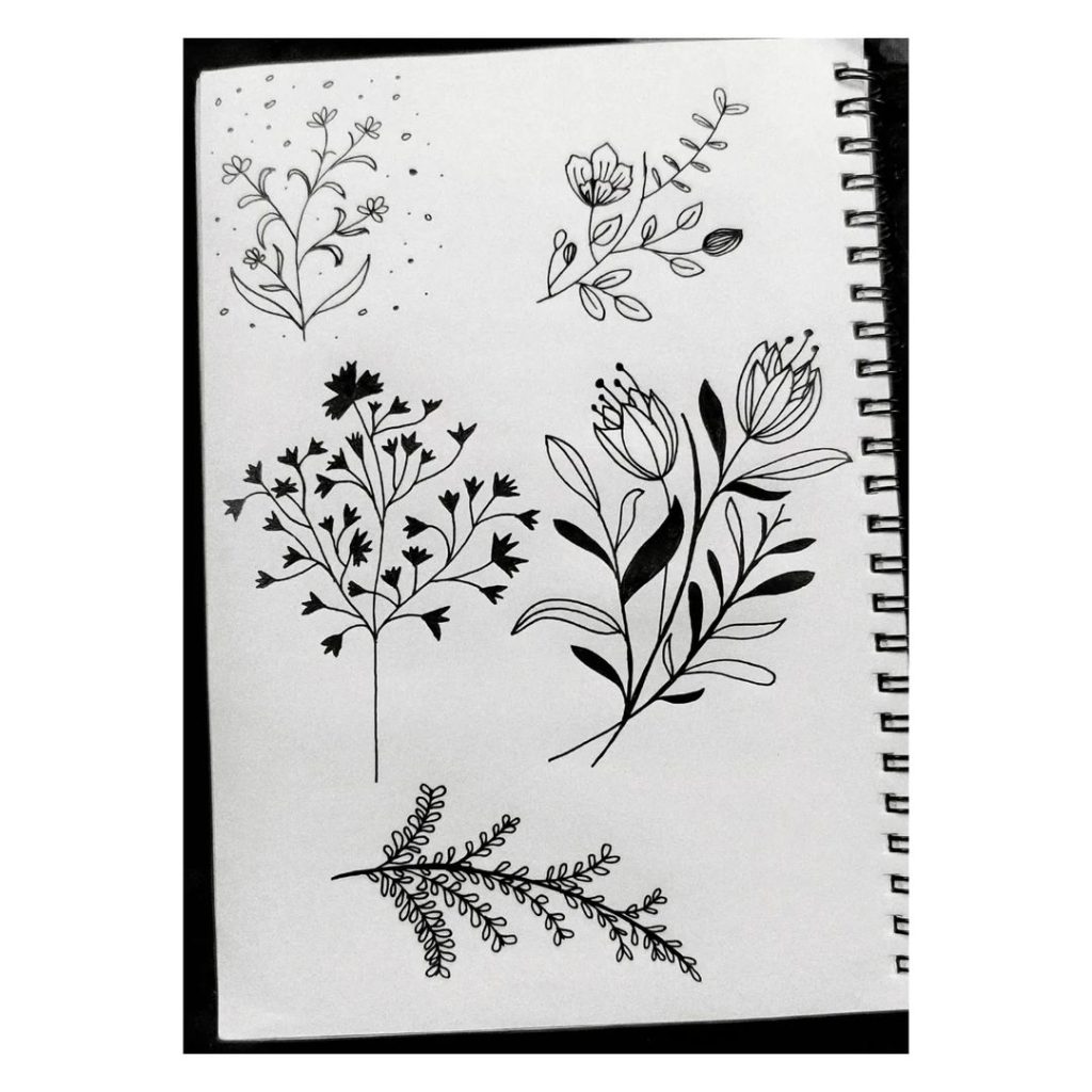 Flower Drawing Ideas