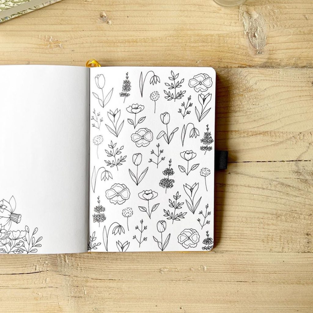 Flower Drawing Ideas