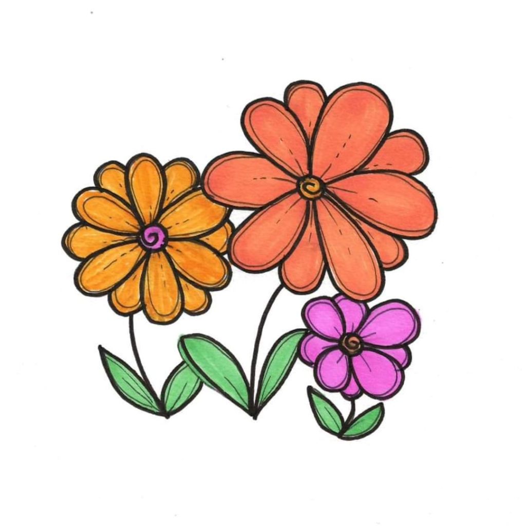 Flower Drawing Ideas