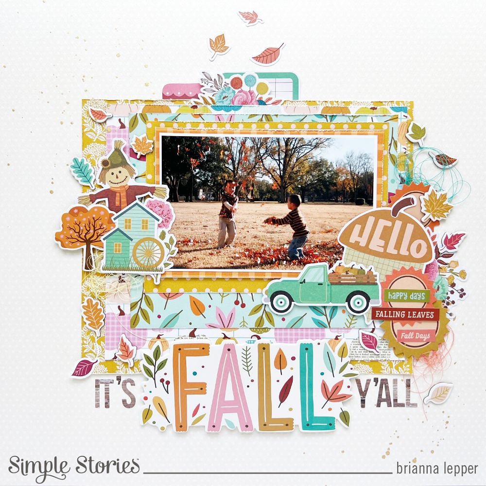 Fall Scrapbook Ideas