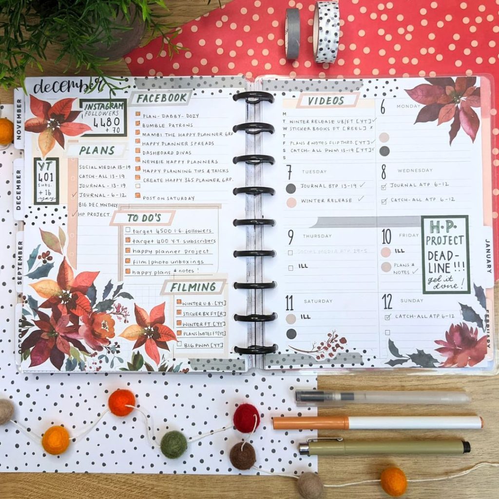 Winter Bullet Journal Ideas