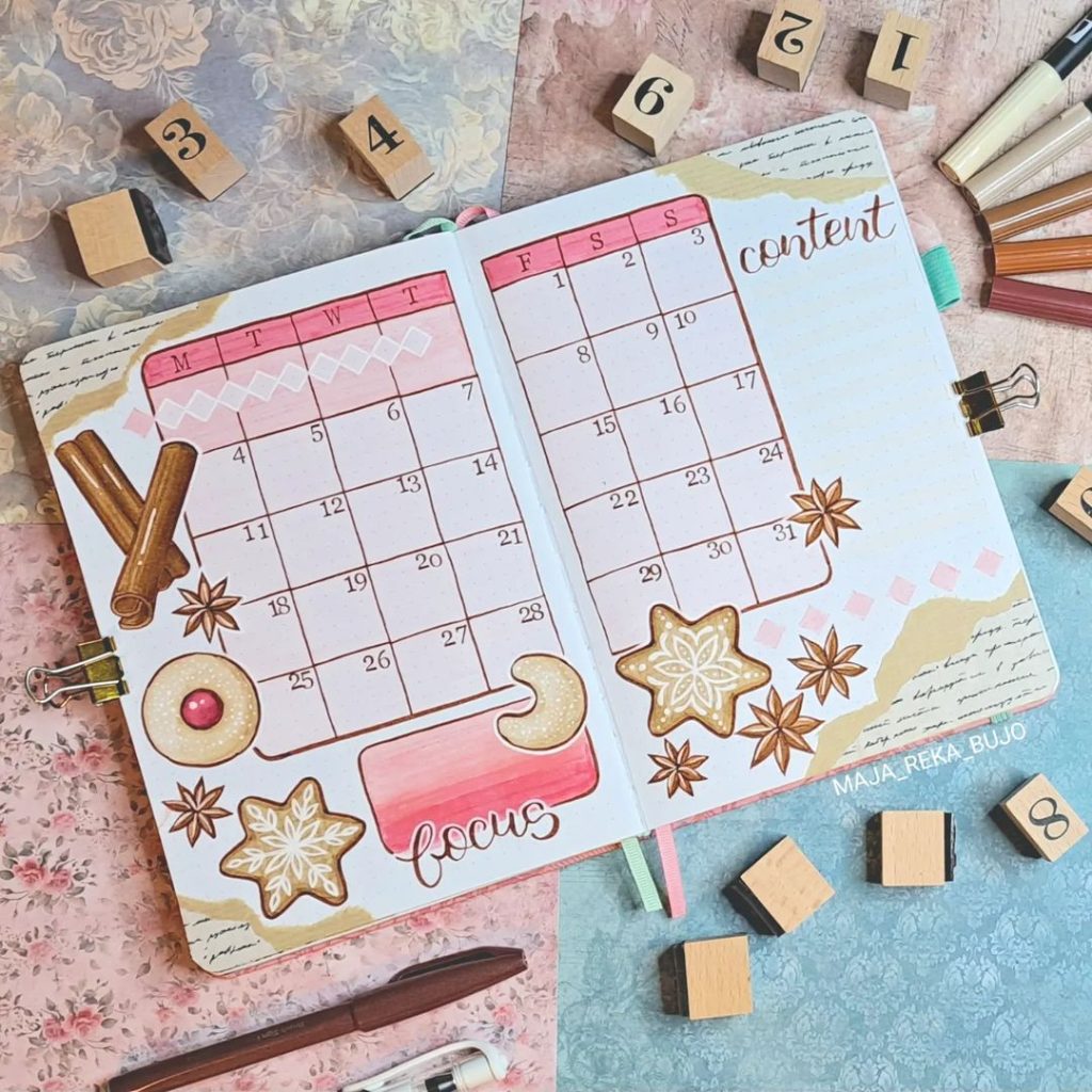 Christmas Bullet Journal Ideas