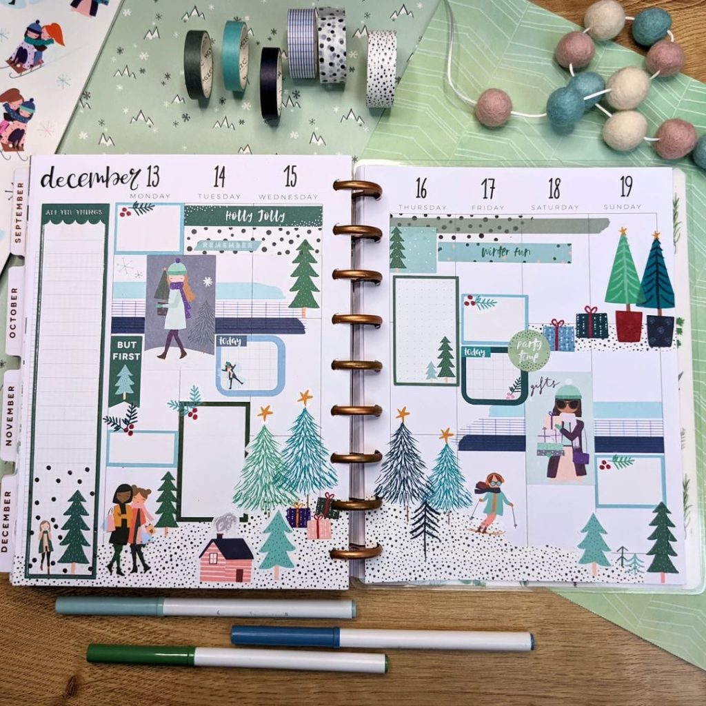 Winter Bullet Journal Ideas