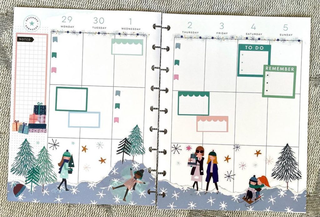 Winter Bullet Journal Ideas