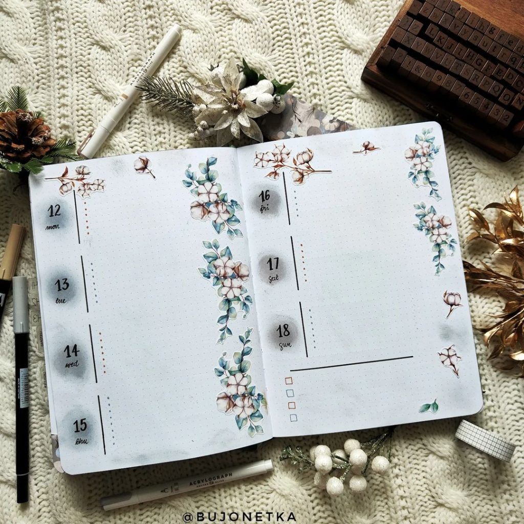 Christmas Bullet Journal Ideas