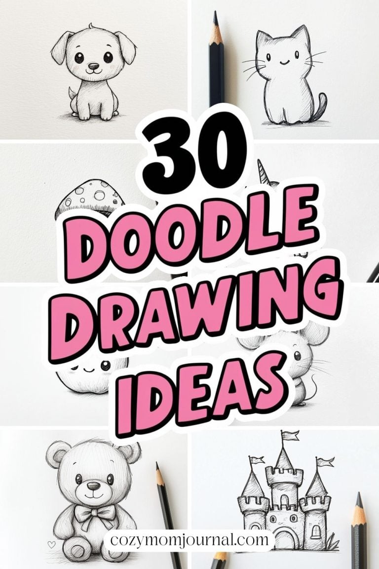 30 Doodle Drawing Ideas That Will Make You Love Sketching