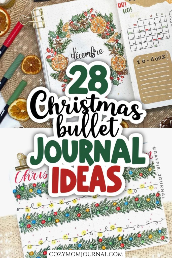 Christmas Bullet Journal Ideas