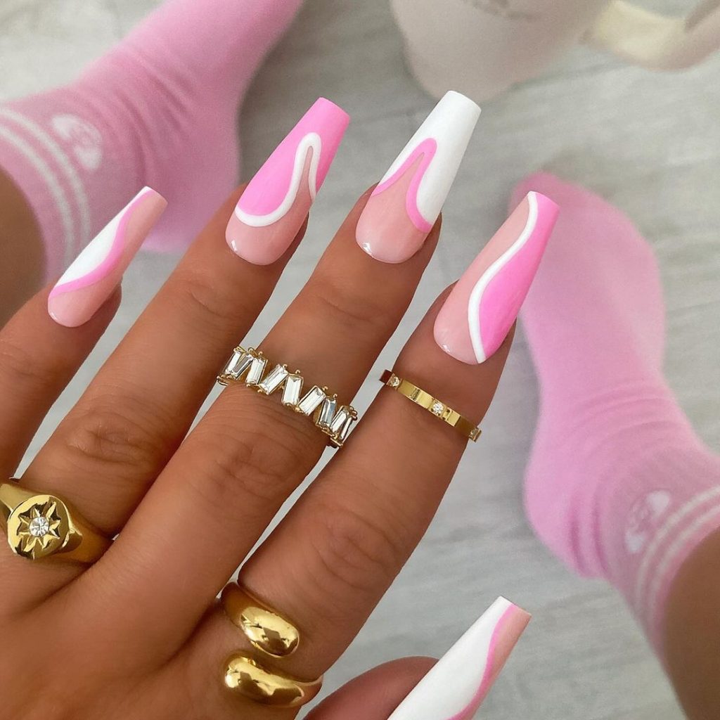 Pink Nails