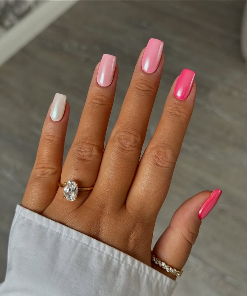 Pink Nails