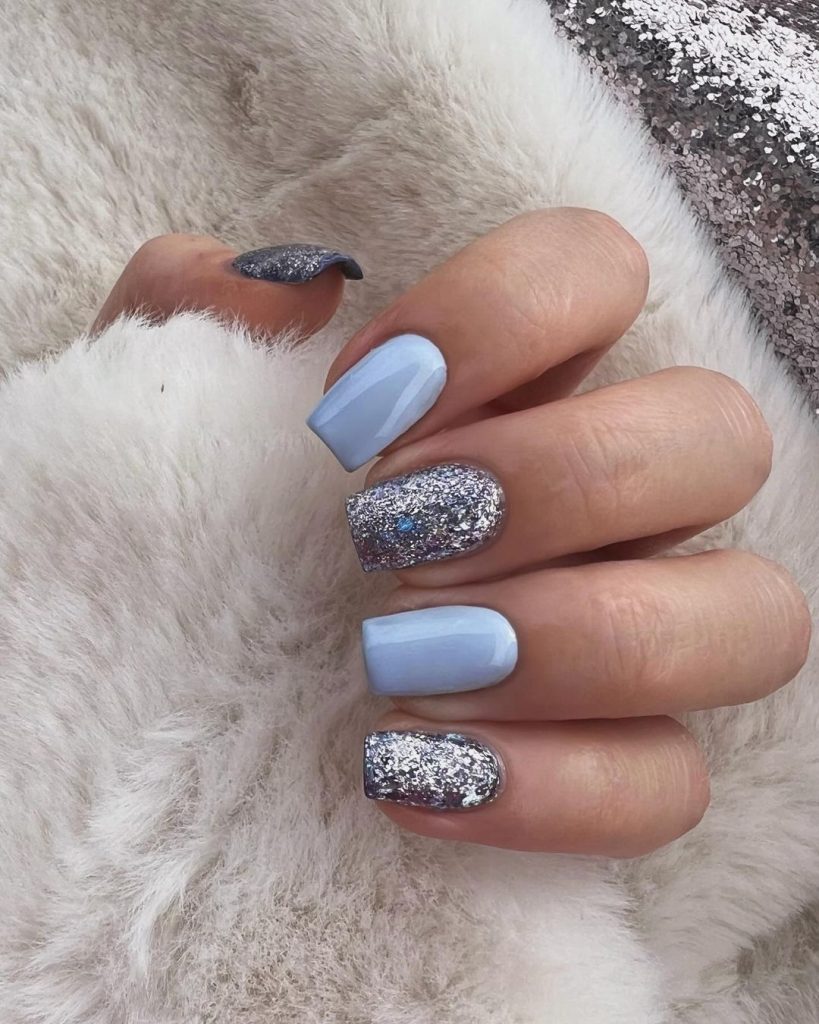 Blue Nails