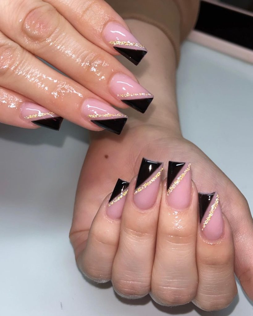 black nails