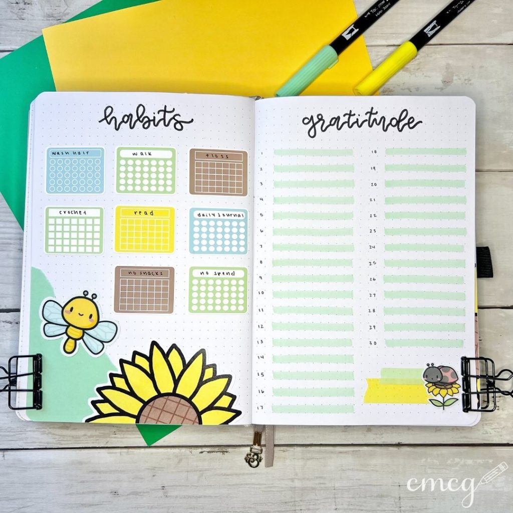 habit tracker ideas