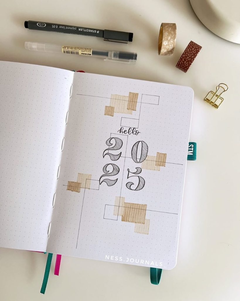 January bullet journal ideas