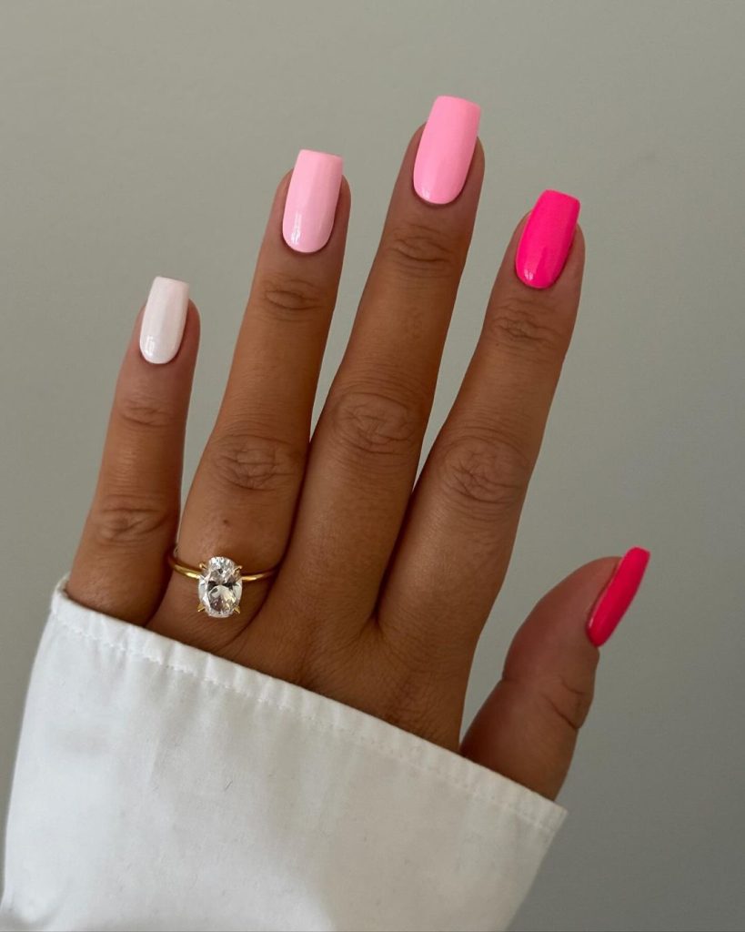 Pink Nails