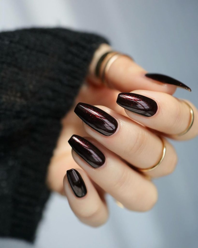 black nails