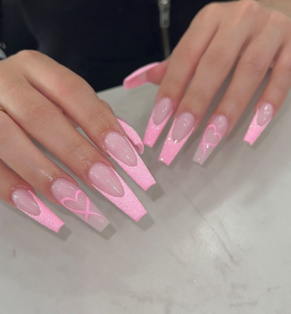 Pink Nails