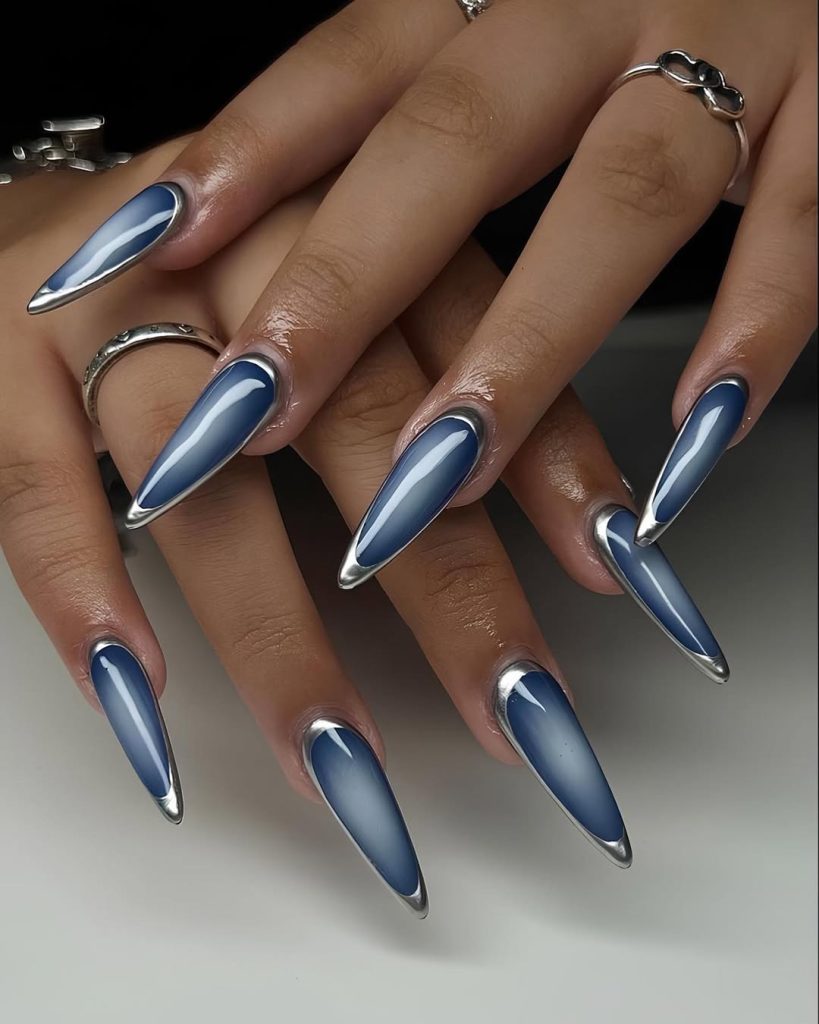 chrome nails